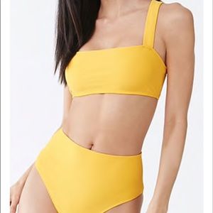 Forever 21 High Waisted Swimsuit